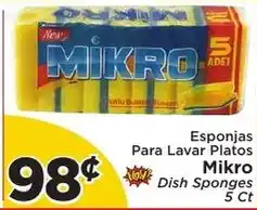Presidente Mikro dish sponges offer