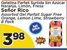 Presidente Señor Rico Assorted Gel Parfait Sugar Free offer