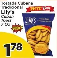 Presidente Lily's cuban toast offer