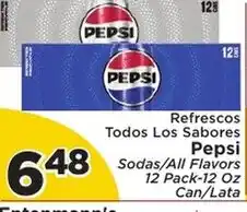 Presidente Pepsi Sodas/All Flavors offer