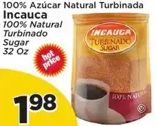 Presidente Incauca natural turbinado sugar offer