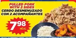 Presidente Pulled Pork With 2 Sides offer