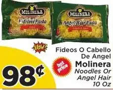 Presidente Molinera fidelini pasta or angel hair pasta offer