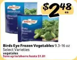 Fresco y Más Birds Eye Frozen Vegetables offer