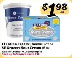 Fresco y Más El Latino Cream Cheese offer