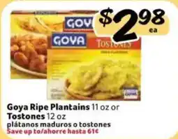 Fresco y Más Goya ripe plantains or tostones offer