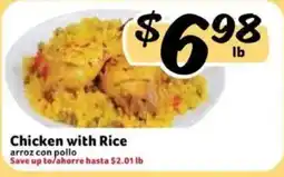 Fresco y Más Chicken with Rice offer