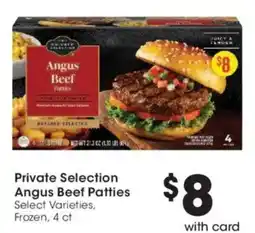 Fry's Private Selection Angus Beef Patties offer