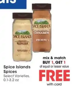 Fry's Spice Islands Spices offer