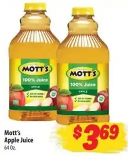 Food Giant Mott's Apple Juice offer