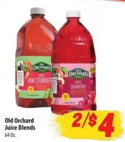 Food Giant Old Orchard Juice Blends offer