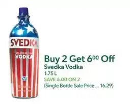 Publix Svedka Vodka offer