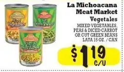 La Michoacana La Michoacana Meat Market Vegetables offer