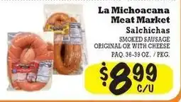 La Michoacana La Michoacana Meat Market Salchichas offer