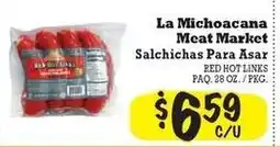 La Michoacana La Michoacana Meat Market Salchichas Para Asar offer