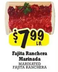 La Michoacana Fajita Ranchera Marinada offer