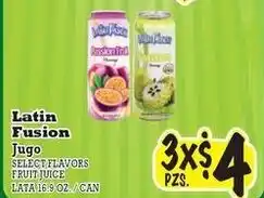La Michoacana Latin Fusion Jugo offer
