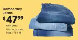Fred Meyer Democracy Jeans offer