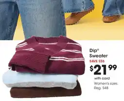 Fry's Dip Sweater offer