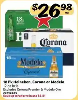 Fresco y Más Heineken, Corona or Modelo offer
