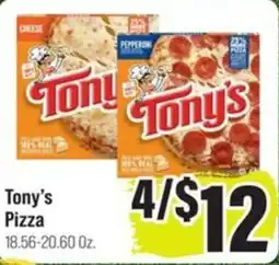 Food Giant Tony's Pizza offer