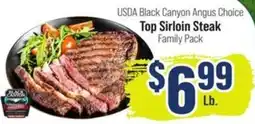 Food Giant Usda black canyon angus choice top sirloin steak offer