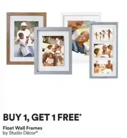 Michaels Float Wall Frames by Studio Décor offer