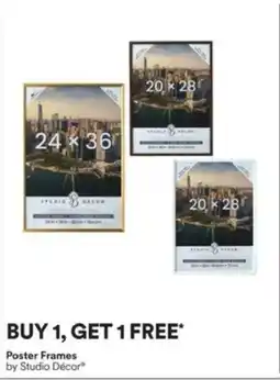 Michaels Poster Frames by Studio Décor offer