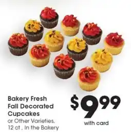 Metro Market Bakery Fresh Fall Decorated Cupcakes offer