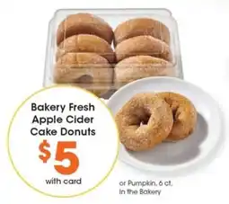 Metro Market Bakery Fresh Apple Cider Cake Donuts offer