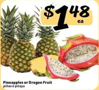 Fresco y Más Pineapples or Dragon Fruit offer