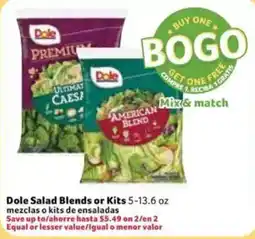 Fresco y Más Dole Salad Blends or Kits offer