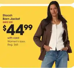 Fred Meyer Stoosh barn jacket offer