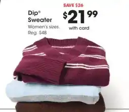Fred Meyer Dip Sweater offer