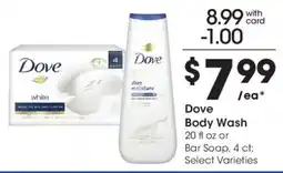 Fry's Dove Body Wash offer