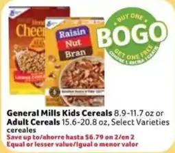 Fresco y Más General Mills Kids Cereals or Adult Cereals offer