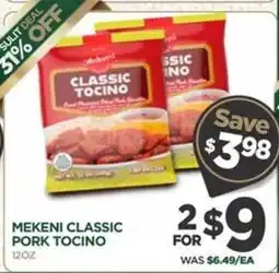 Island Pacific Market Mekeni classic pork tocino offer