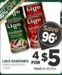 Island Pacific Market Ligo Sardines offer