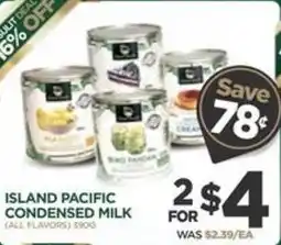Island Pacific Market Island Pacific Condensed Milk offer