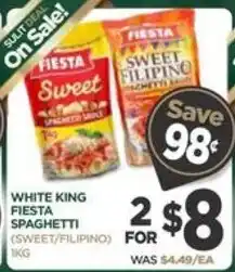 Island Pacific Market White King Fiesta Spaghetti offer