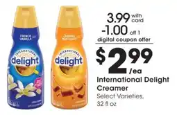 Fry's International Delight Creamer offer