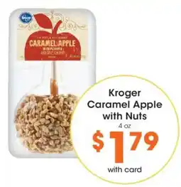 Fry's Kroger caramel apple with nuts offer