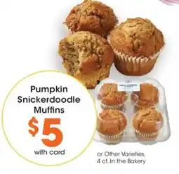 Fry's Pumpkin Snickerdoodle Muffins offer