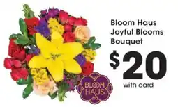 Fry's Bloom Haus Joyful Blooms Bouquet offer