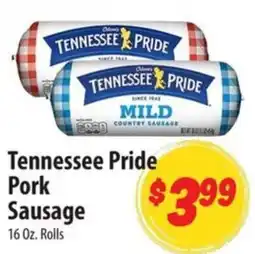 Food Giant Tennessee Pride Pork Sausage offer