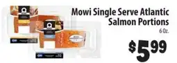 Food Giant Mowi Single Serve Atlantic Salmon Portions offer