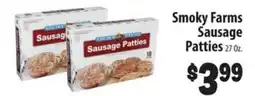 Food Giant Smoky Farms Sausage Patties offer