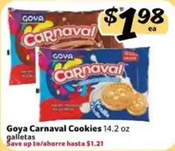 Fresco y Más Goya carnaval cookies offer
