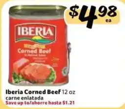 Fresco y Más Iberia Corned Beef offer