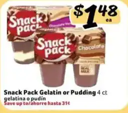 Fresco y Más Snack Pack Gelatin or Pudding offer